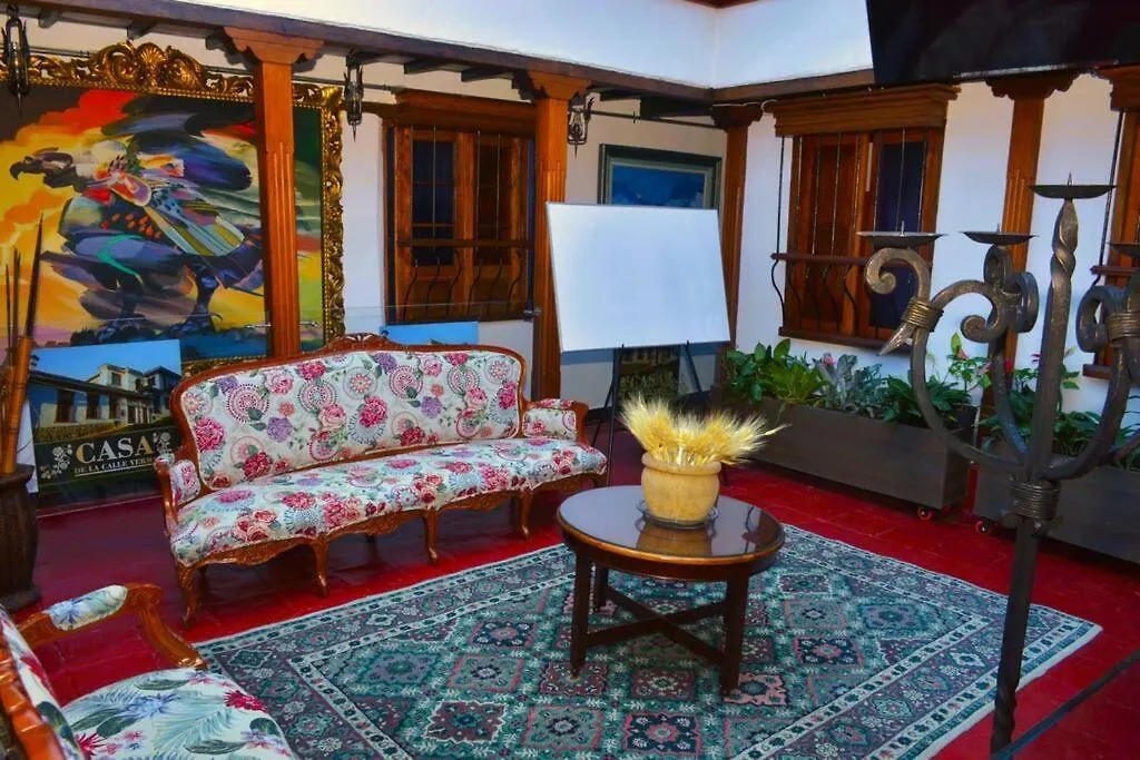 Lujosa Casa Colonial Privada En La Candelaria Bogotá Apartmán